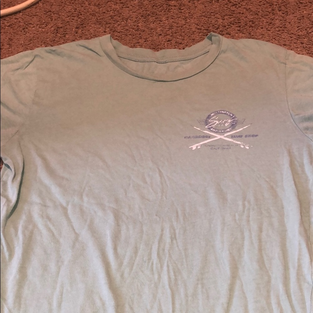 Teal Huntington Beach Tee!